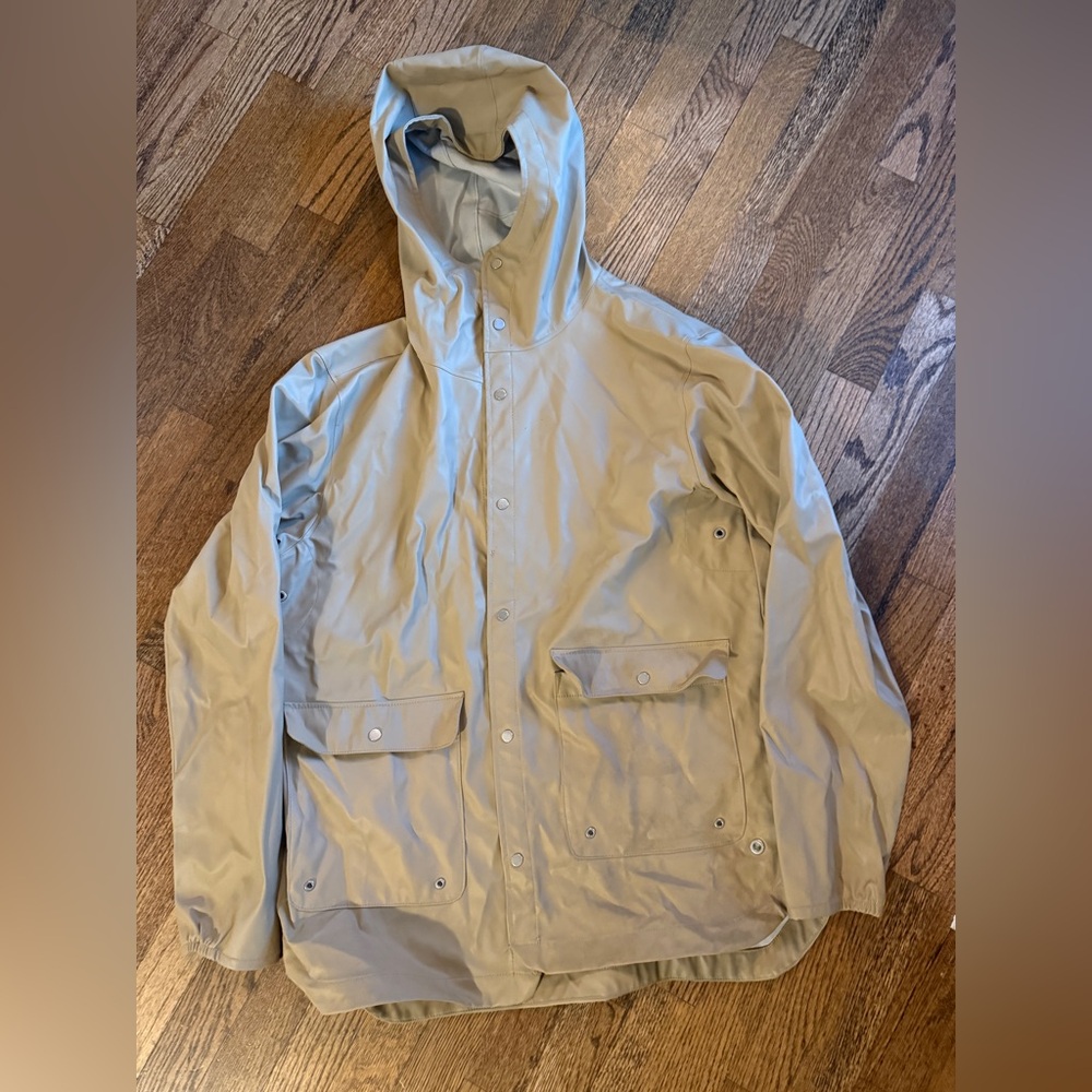 Herschel rubberized rain jacket M
